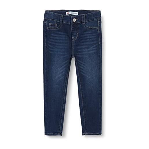 Blu Jeans skinny con dettaglio patchwork Farfetch Bambina Abbigliamento Pantaloni e jeans Jeans Jeans skinny 