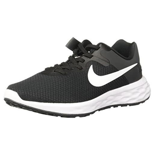 Nike revolution 6 fly. Ease next nature, sneaker donna, black/white-dk smoke grey-cool grey, 40.5 eu