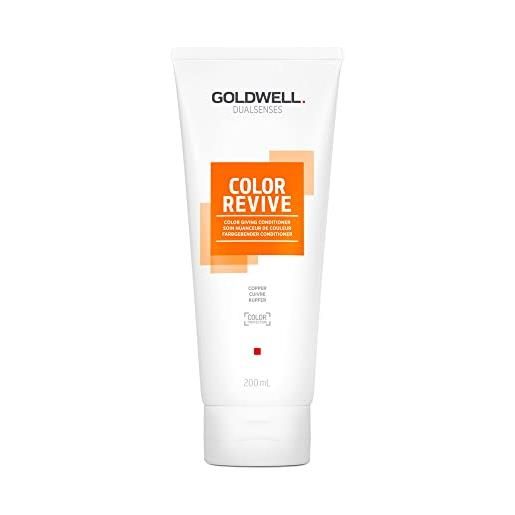 Goldwell color revive, balsamo per tutti i tipi di capelli ramati, 200ml