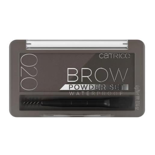 Catrice brow powder set waterproof paletta sopracciglia 4 g tonalità 020 ash brown