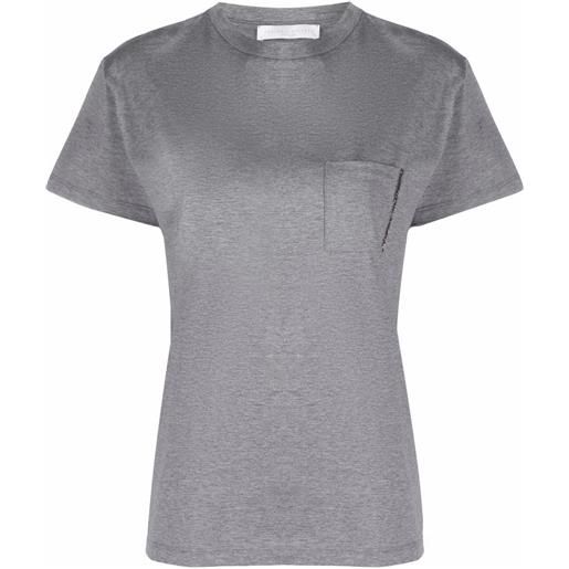 Fabiana Filippi t-shirt a maniche corte - grigio