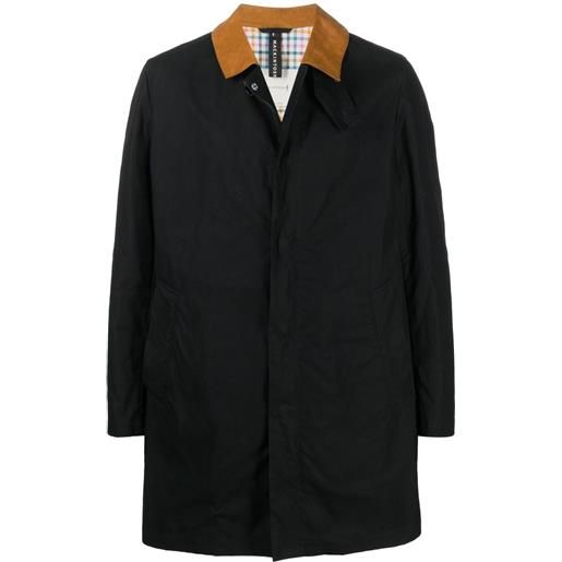 Mackintosh cappotto norfolk - nero