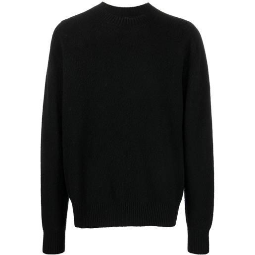 OAMC maglione con logo - nero