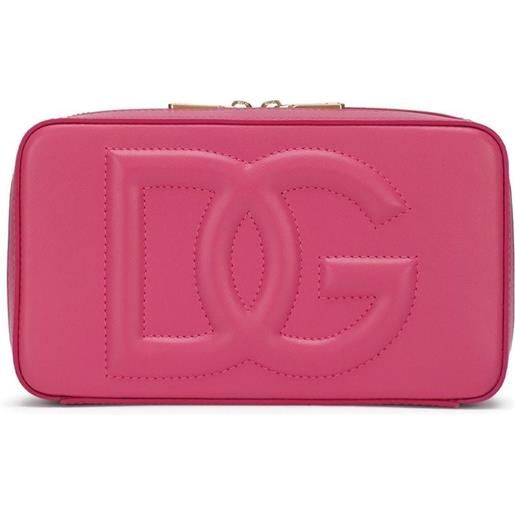 Dolce & Gabbana borsa a tracolla dg logo - rosa