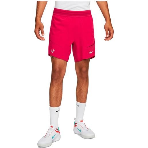 Nike court dri fit advantage rafa 7´´ shorts rosso 2xl uomo