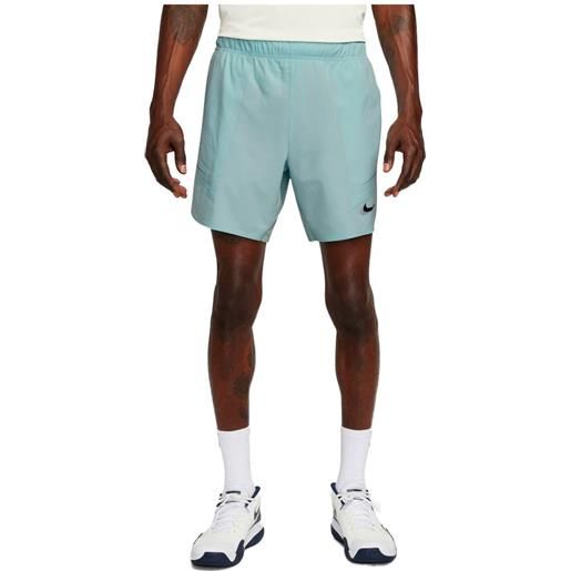 Nike court dri fit slam 7´´ shorts verde s uomo