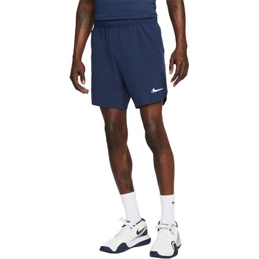 Nike court dri fit slam 7´´ shorts blu 2xl uomo
