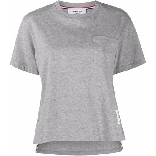 Thom Browne t-shirt rwb - grigio