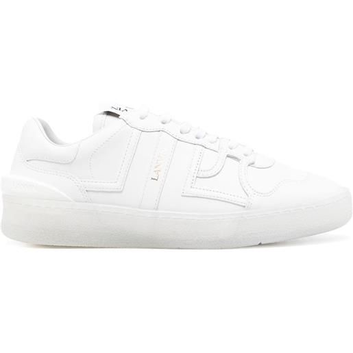 Lanvin sneakers in pelle - bianco