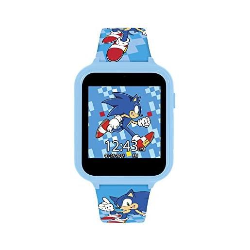 Sonic orologio al quarzo digitale da ragazzo con cinturino in silicone snc4055, fitness tracker, blu, cinturino
