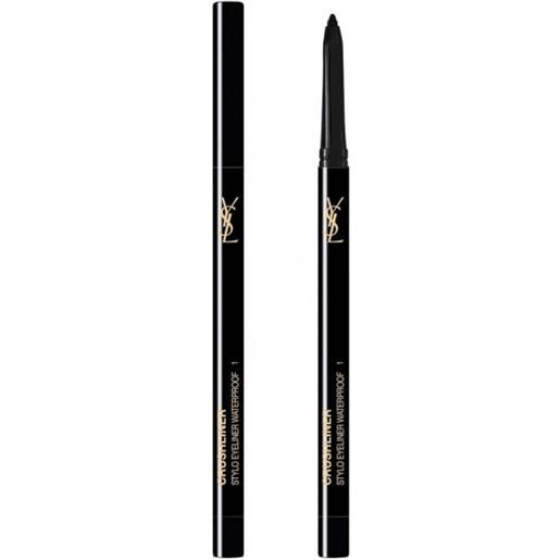 Yves Saint Laurent crushliner - eyeliner n. 1 noir intense