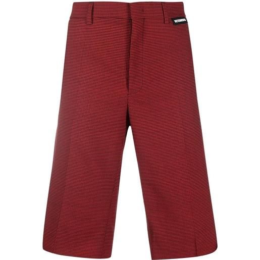 VETEMENTS shorts sartoriali - rosso
