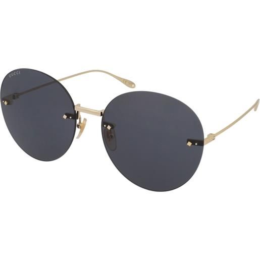 Gucci gg1149s 002 | occhiali da sole graduati o non graduati | prova online | metallo | tondi | oro | adrialenti