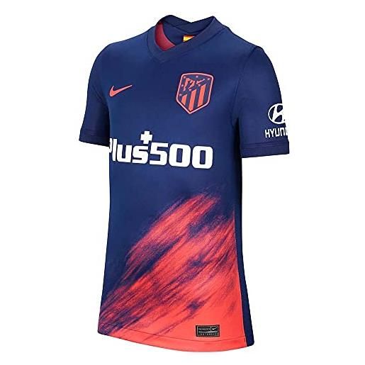 Nike - atletico madrid stagione 2021/22 maglia away attrezzatura da gioco, s, unisex