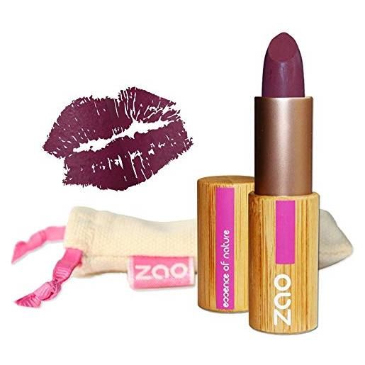 Zao Organic Makeup matte lipstick plum 468 0.18 oz. By Zao Organic Makeup