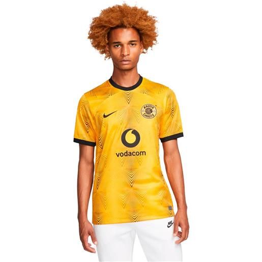 Nike kaizer chiefs dri fit stadium home 22/23 short sleeve t-shirt giallo xl