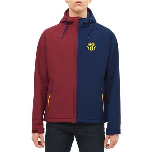 BarÇa softshell jacket blu l uomo