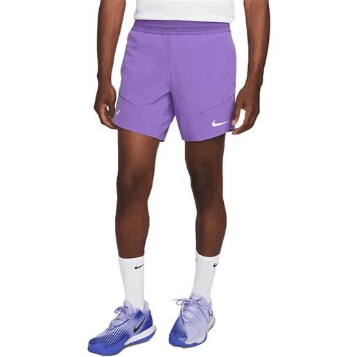 Nike court dri fit advantage rafa 7´´ shorts viola s uomo