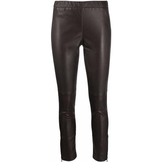 P.A.R.O.S.H. pantaloni slim - marrone