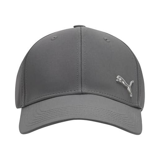 PUMA berretto elasticizzato cappellino da baseball, grigio/argento, s/m unisex-adulto