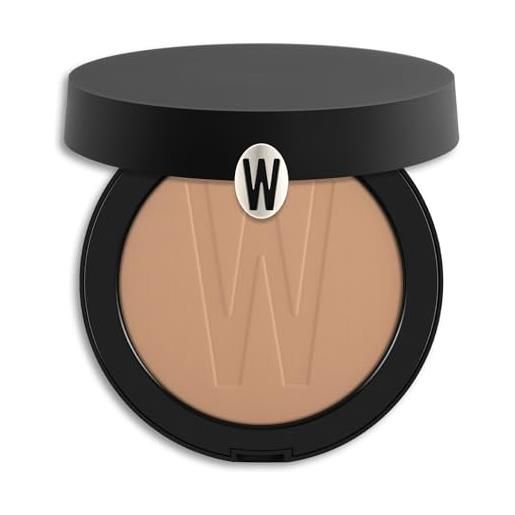 WYCON cosmetics ultra definition compact powder - cipria in polvere compatta, fissante con effetto seta, pelle levigata naturalmente a lunga durata - 11 deep golden