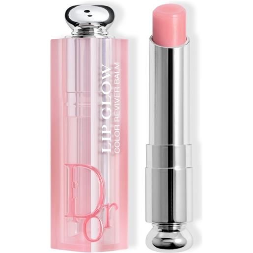 DIOR dior addict lip glow balsamo labbra, base rossetto 001 pink