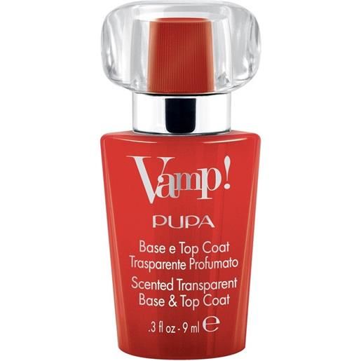 Pupa vamp!Base e top coat trasparente profumato base per smalto, top coat 200 trasparent-fragranza rossa