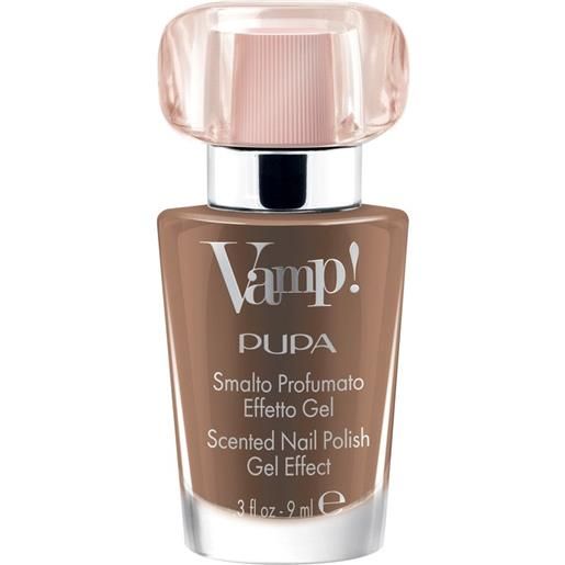 Pupa vamp!Smalto profumato effetto gel smalto effetto gel 105 tender nude-fragranza rosa