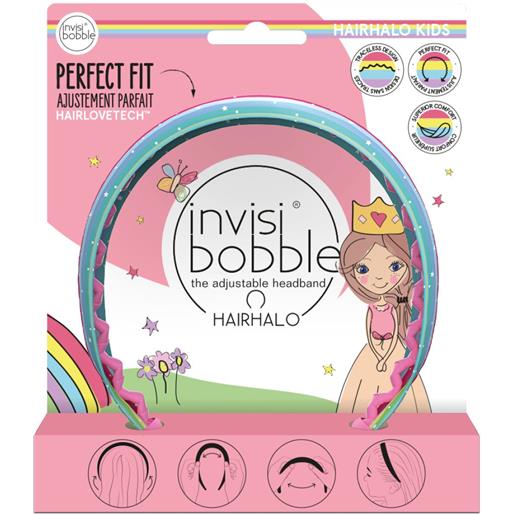 INVISIBOBBLE kids hairhalo pinze e cerchietti, prodotti per bambini rainbow crown