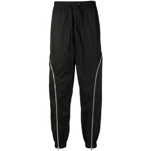 3.1 Phillip Lim pantaloni sportivi con zip - nero