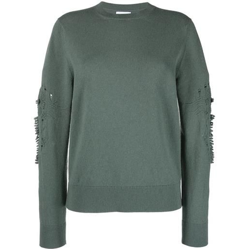 Barrie maglione girocollo - verde