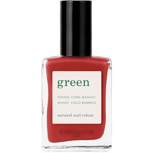 Manucurist green - smalto 15ml smalto poppy red