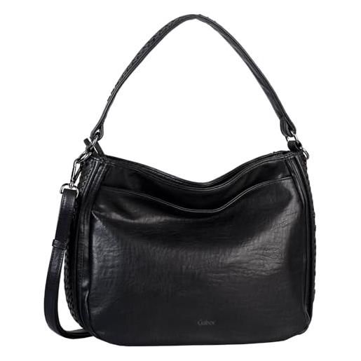 Gabor valesca, borsa a donna, nero, 38x13x27