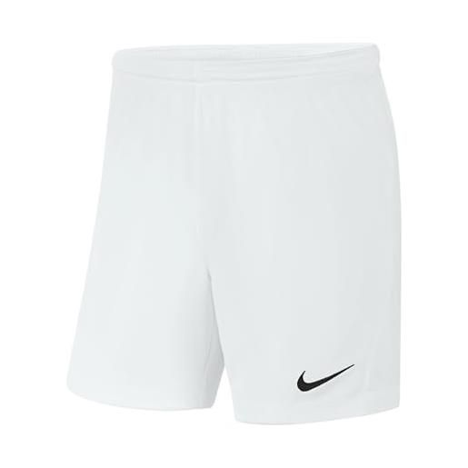 Nike w nk dry park iii short nb k, pantaloncini sportivi donna, university red/white, xl