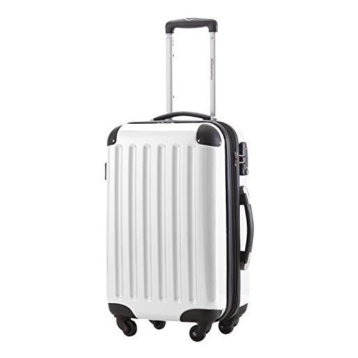 Hauptstadtkoffer bagaglio a mano rigida alex, taglia 55 cm, 42 litri, colore bianco