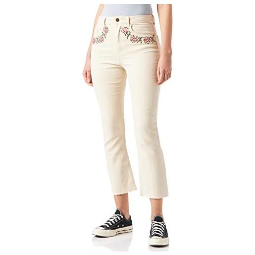 Desigual denim_jerry jeans, bianco, 46 donna