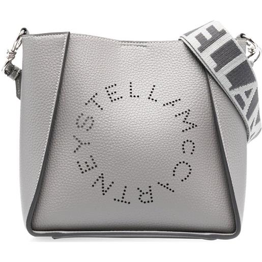 Stella McCartney borsa a spalla stella logo - grigio