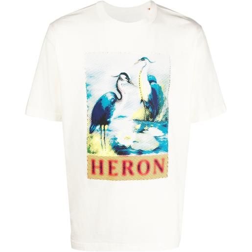 Heron Preston t-shirt con stampa - bianco