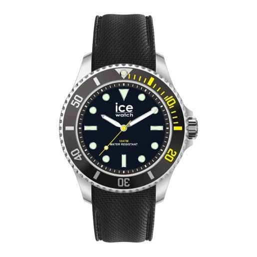 Ice-watch - ice steel black yellow - orologio nero da uomocon cinturino in silicone - 020377 (medium)