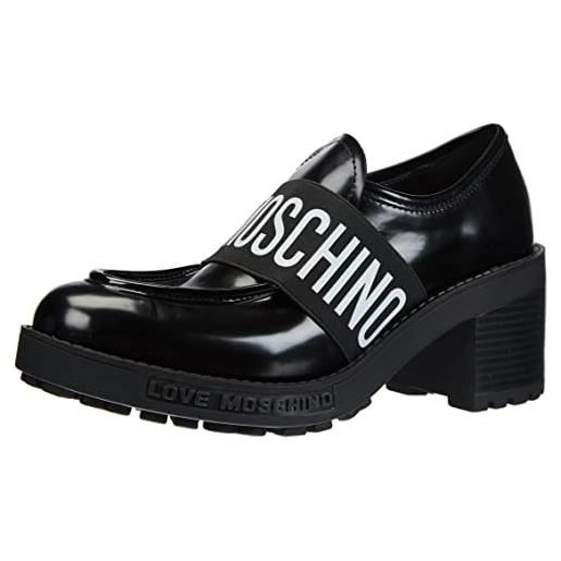 Love Moschino ja10127g1fib0, scarpe, donna, nero, 39 eu