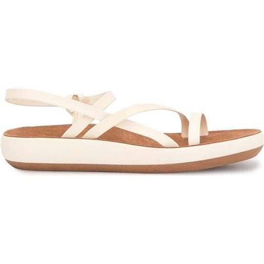 Ancient Greek Sandals sandali a punta aperta dimitra - bianco