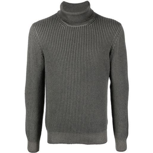 Lardini maglione a collo alto - grigio