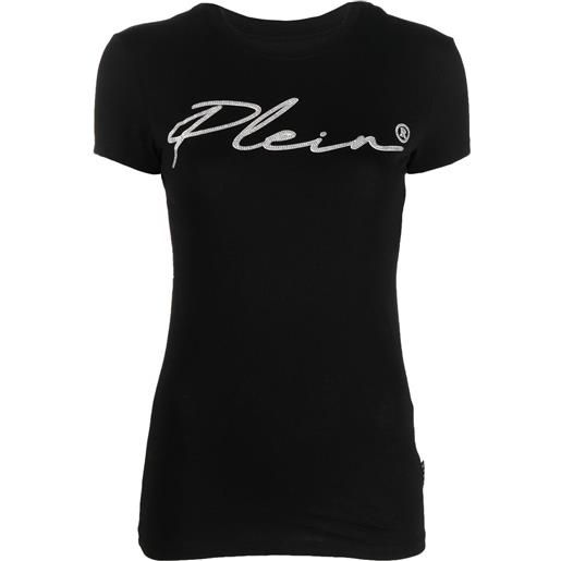 Philipp Plein t-shirt con decorazione - nero