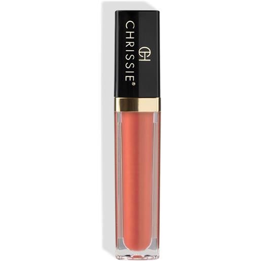 Chrissie Cosmetics chrissie lip gloss ialuronico 8k ultra hd - mat colore 103 coral sun, 6ml