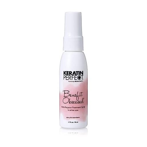 Keratin Perfect - keratin benefit obsessed - multi-purpose treatment spray - per tutti i tipi di capelli - ripristina l'umidità e la lucentezza - 1,7 oz/50 ml