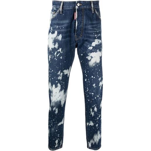 Dsquared2 jeans affusolati - blu