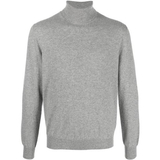 Corneliani maglione a collo alto - grigio