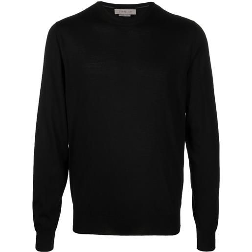 Corneliani maglione girocollo - nero