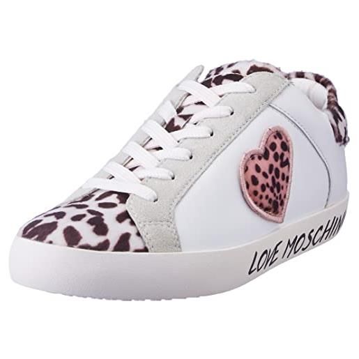 Love Moschino ja15162g1fiab, sneaker, donna, multicolore, 37 eu