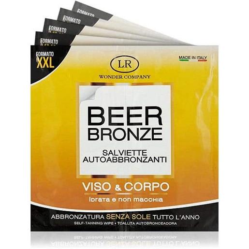LR COMPANY SRL lr wonder company beer bronze salviette autoabbronzanti 1 pezzo